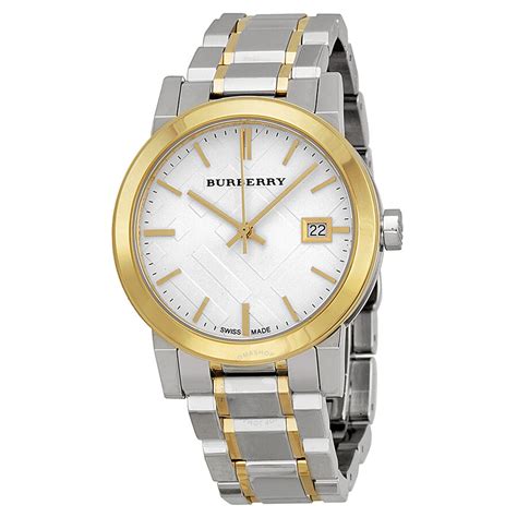 burberry diamond dial watch|beautiful silver gold burberry watch.